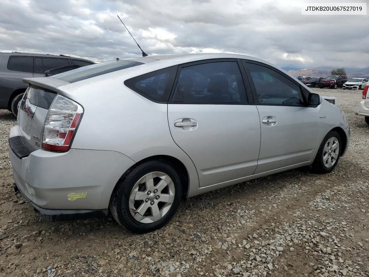 2006 Toyota Prius VIN: JTDKB20U067527019 Lot: 76764914