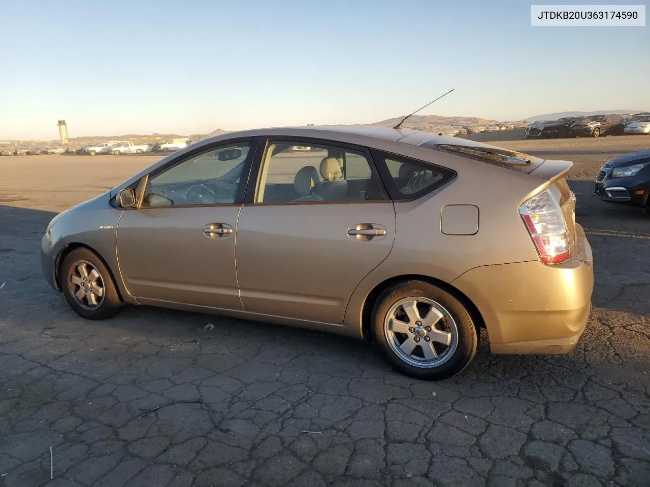 2006 Toyota Prius VIN: JTDKB20U363174590 Lot: 76832224