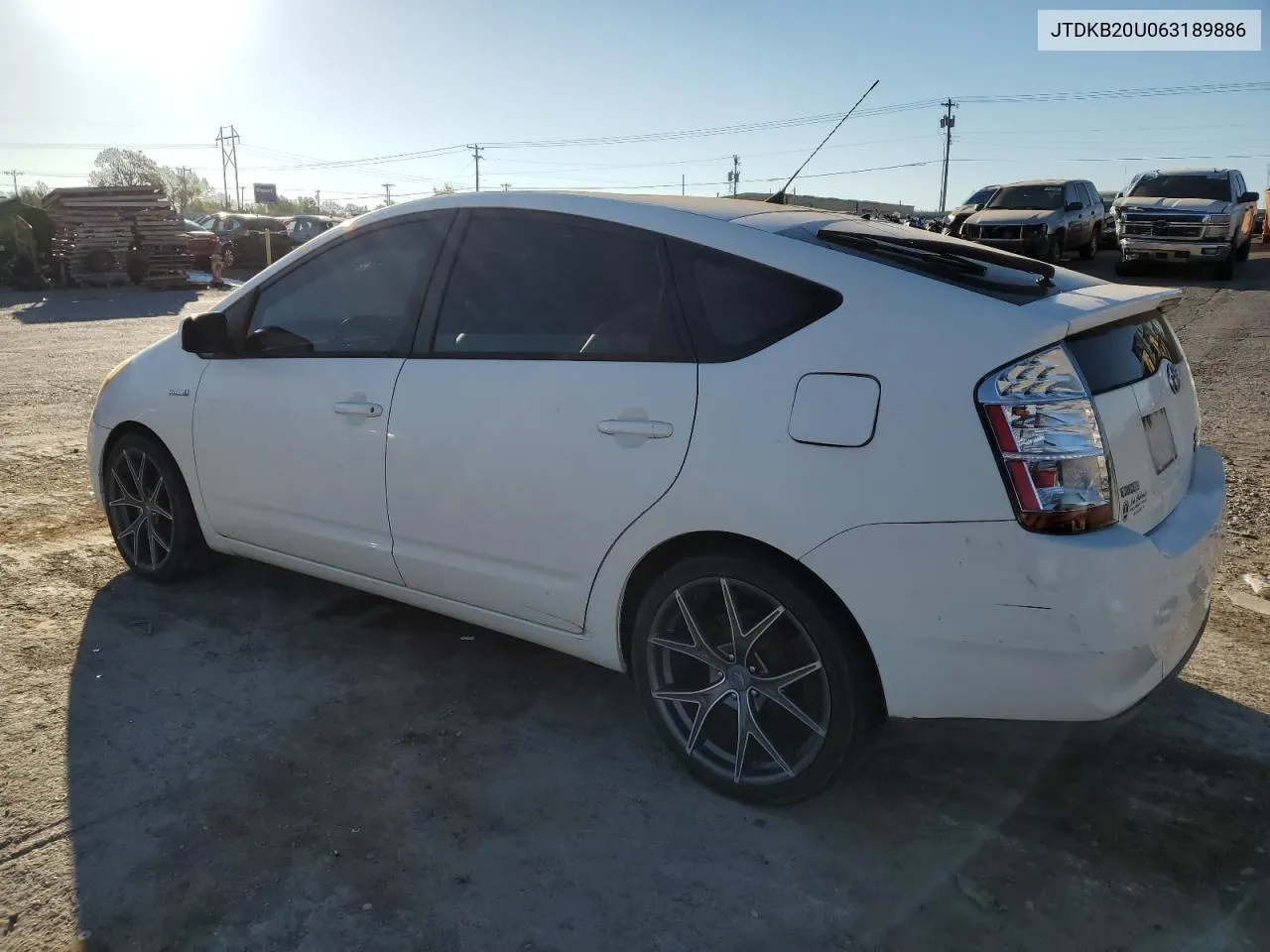 2006 Toyota Prius VIN: JTDKB20U063189886 Lot: 76833054