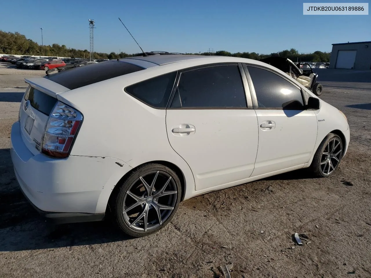 2006 Toyota Prius VIN: JTDKB20U063189886 Lot: 76833054