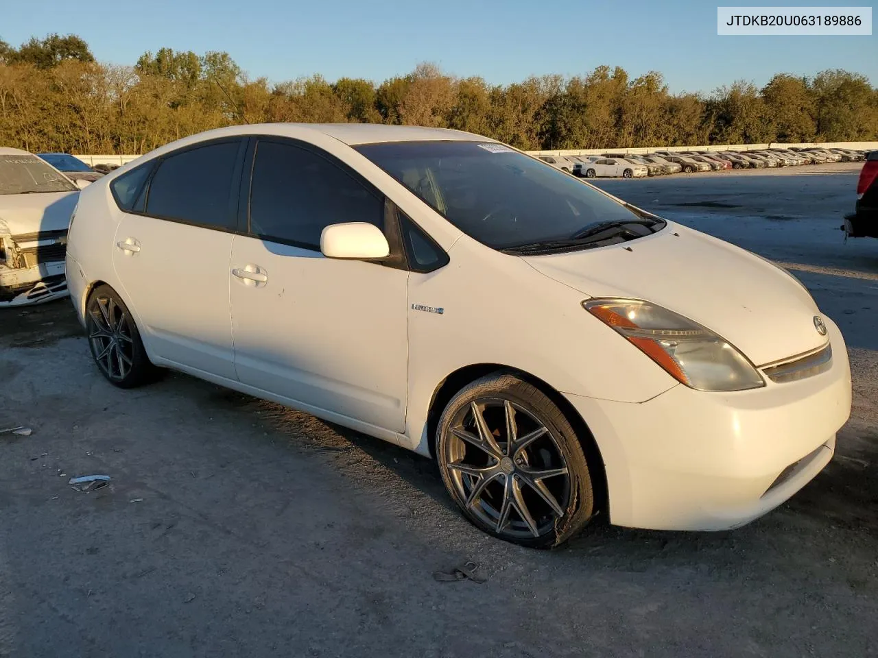 2006 Toyota Prius VIN: JTDKB20U063189886 Lot: 76833054