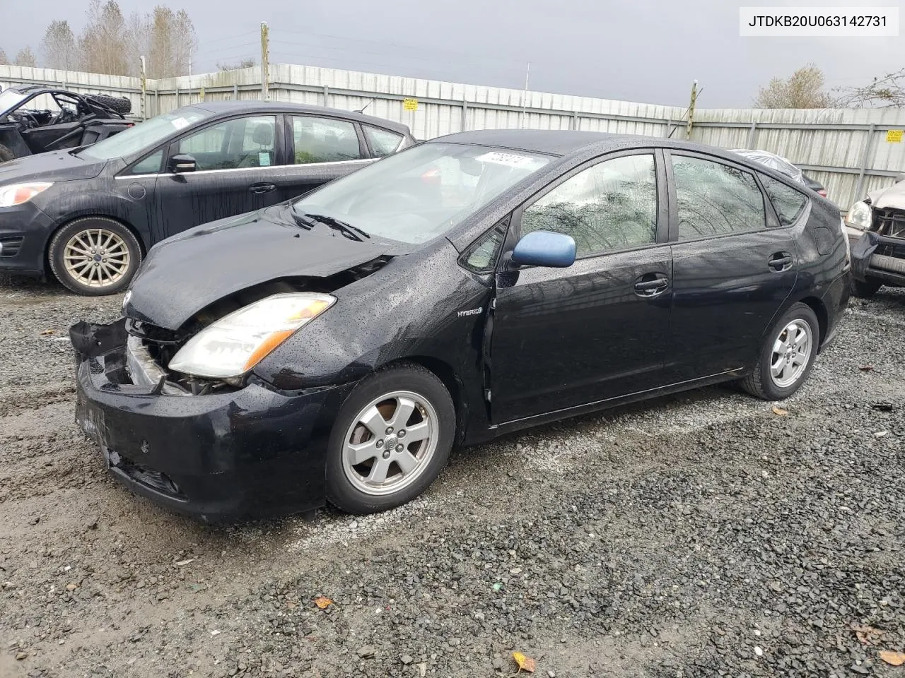 2006 Toyota Prius VIN: JTDKB20U063142731 Lot: 77282474