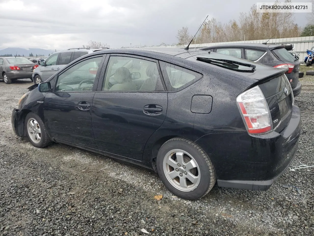 2006 Toyota Prius VIN: JTDKB20U063142731 Lot: 77282474