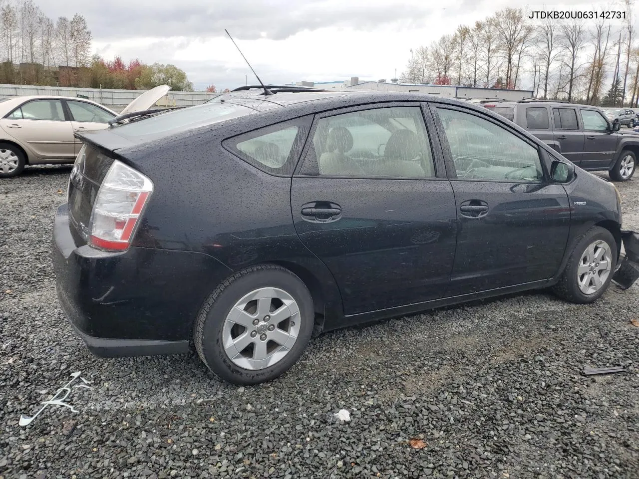 2006 Toyota Prius VIN: JTDKB20U063142731 Lot: 77282474