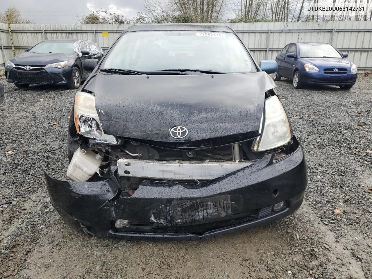 2006 Toyota Prius VIN: JTDKB20U063142731 Lot: 77282474