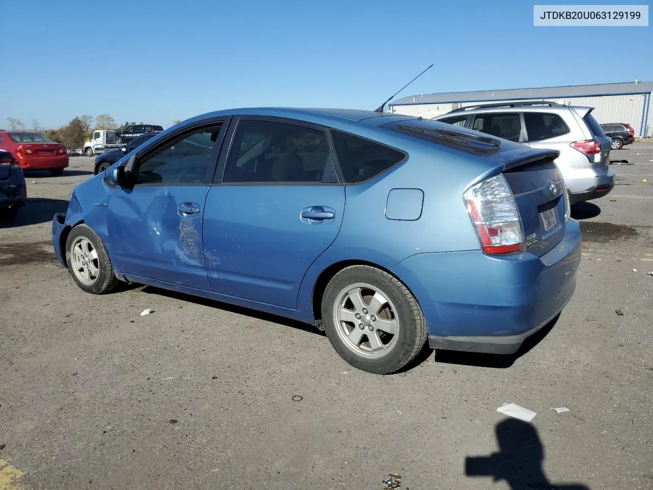 2006 Toyota Prius VIN: JTDKB20U063129199 Lot: 77346184