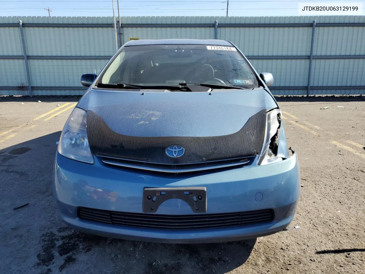 2006 Toyota Prius VIN: JTDKB20U063129199 Lot: 77346184