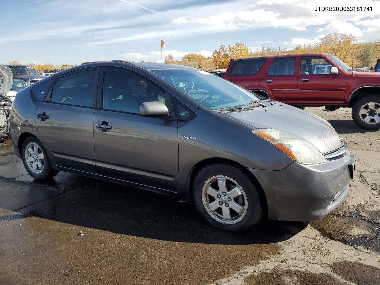 2006 Toyota Prius VIN: JTDKB20U063181741 Lot: 77375674