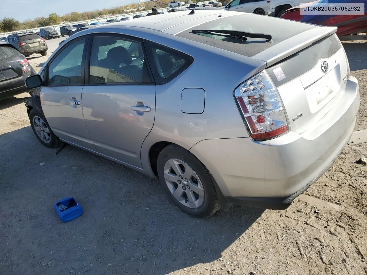 2006 Toyota Prius VIN: JTDKB20U367062932 Lot: 77568554