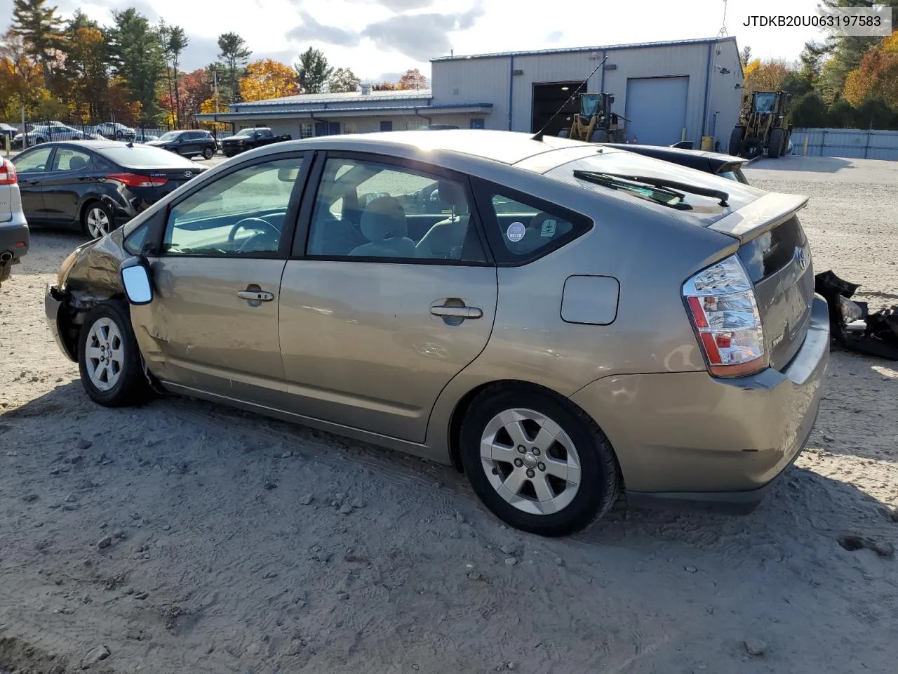 2006 Toyota Prius VIN: JTDKB20U063197583 Lot: 77740804