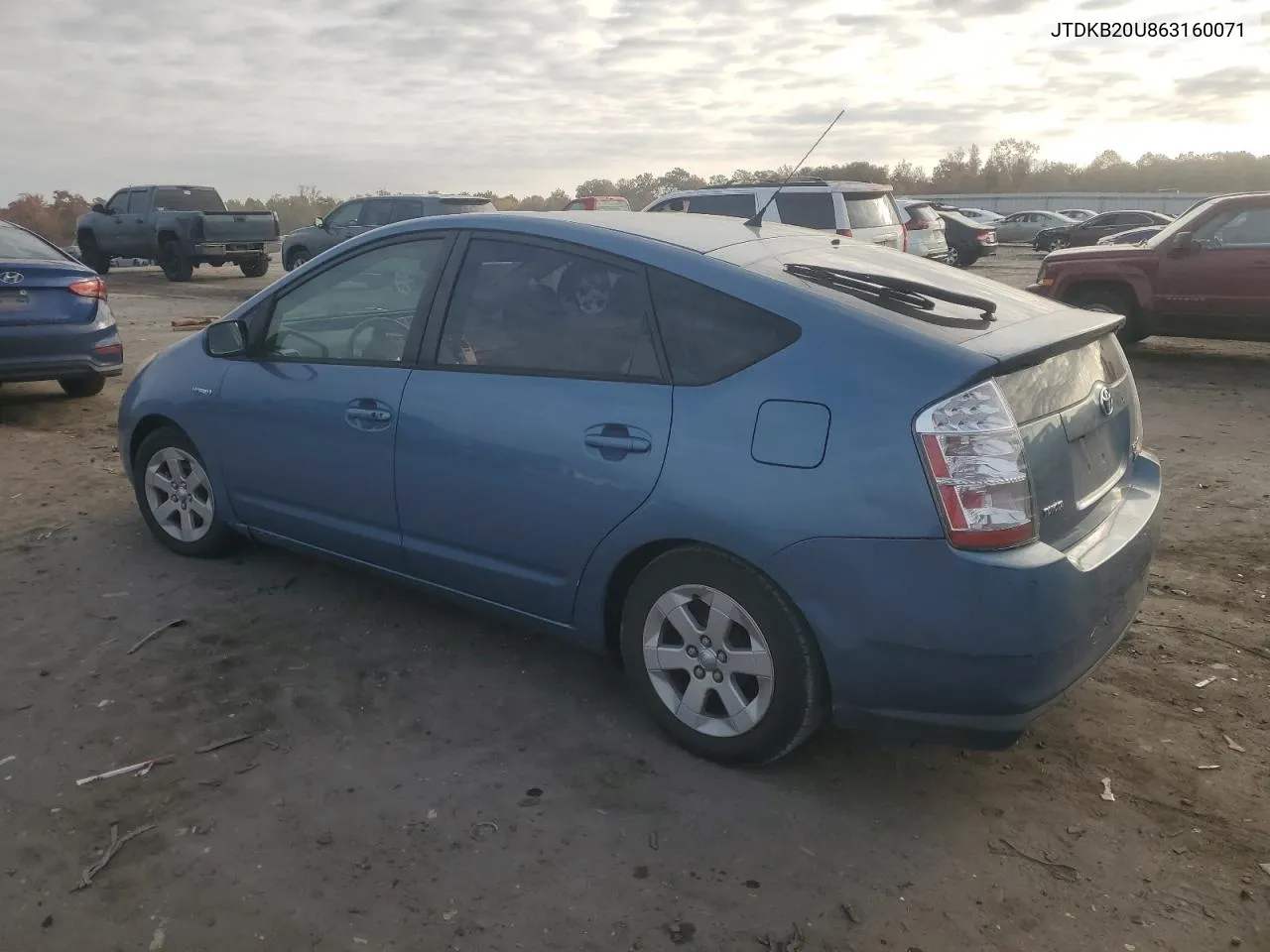 JTDKB20U863160071 2006 Toyota Prius