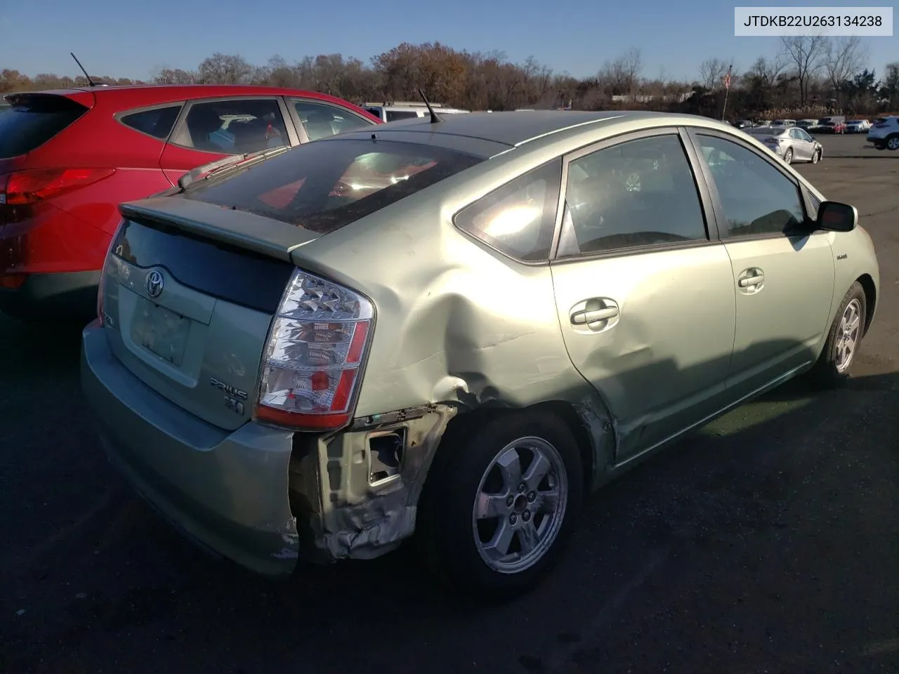 2006 Toyota Prius VIN: JTDKB22U263134238 Lot: 78693974