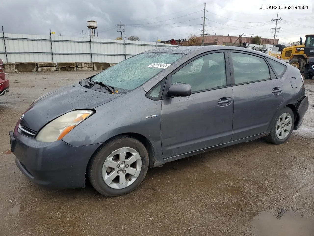 2006 Toyota Prius VIN: JTDKB20U363194564 Lot: 78709184