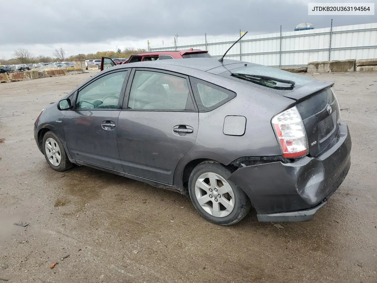 2006 Toyota Prius VIN: JTDKB20U363194564 Lot: 78709184