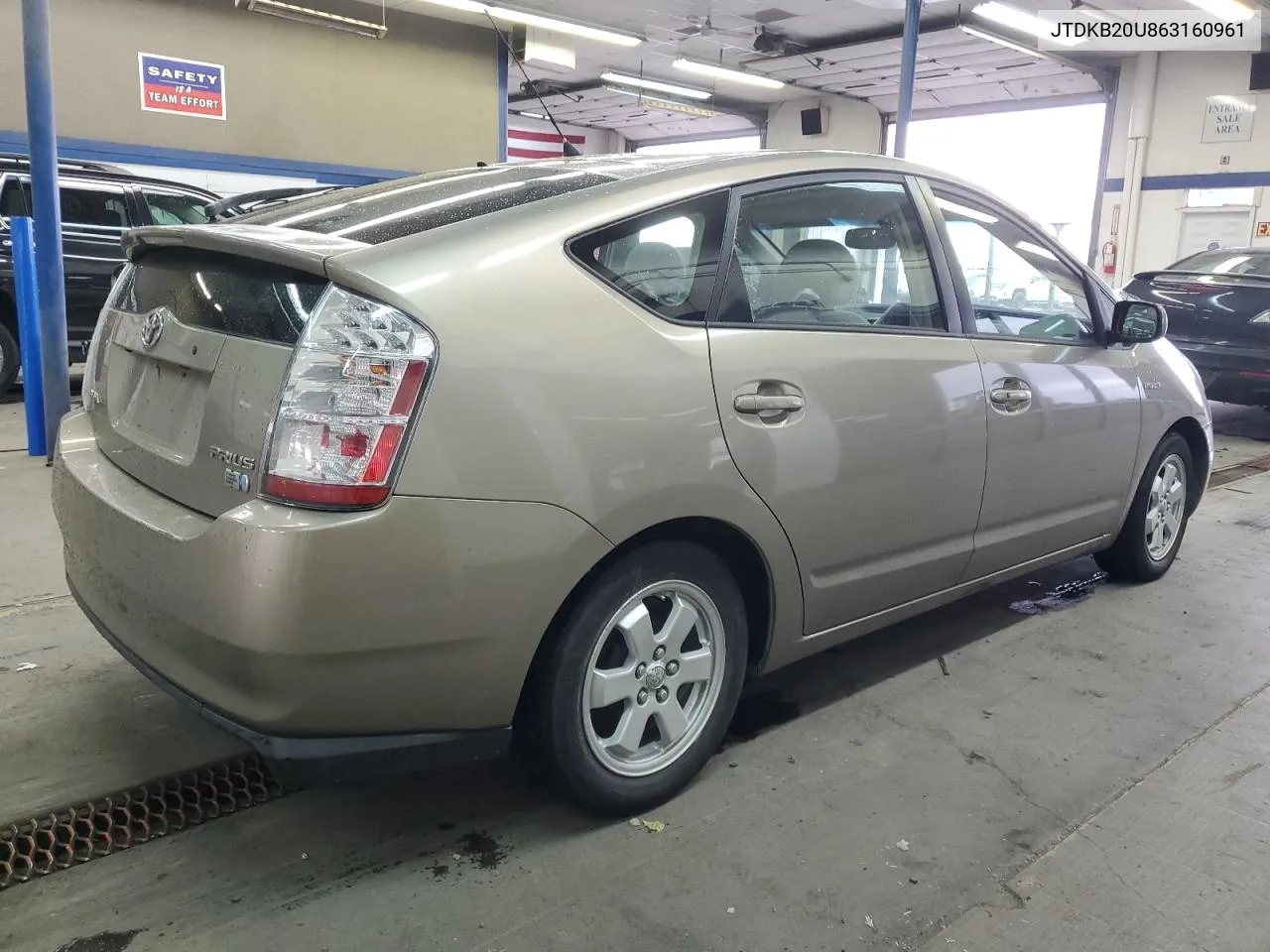 2006 Toyota Prius VIN: JTDKB20U863160961 Lot: 79103774