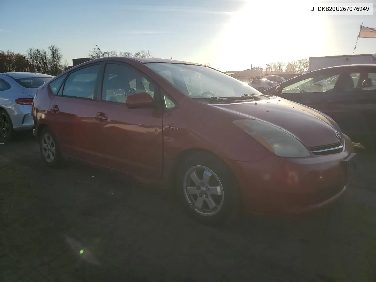 2006 Toyota Prius VIN: JTDKB20U267076949 Lot: 79297234