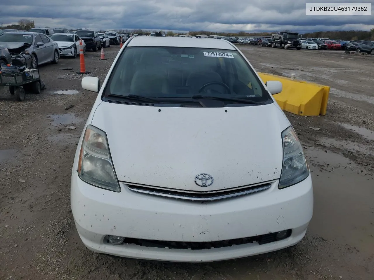 2006 Toyota Prius VIN: JTDKB20U463179362 Lot: 79579024