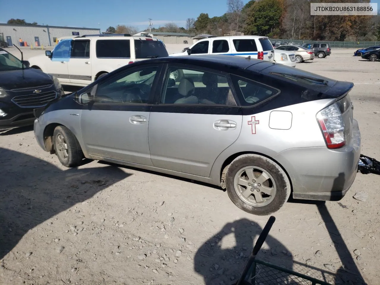 2006 Toyota Prius VIN: JTDKB20U863188856 Lot: 79850974