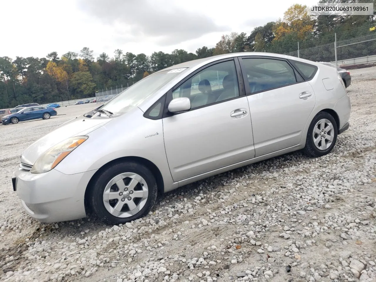 2006 Toyota Prius VIN: JTDKB20U063198961 Lot: 80371514