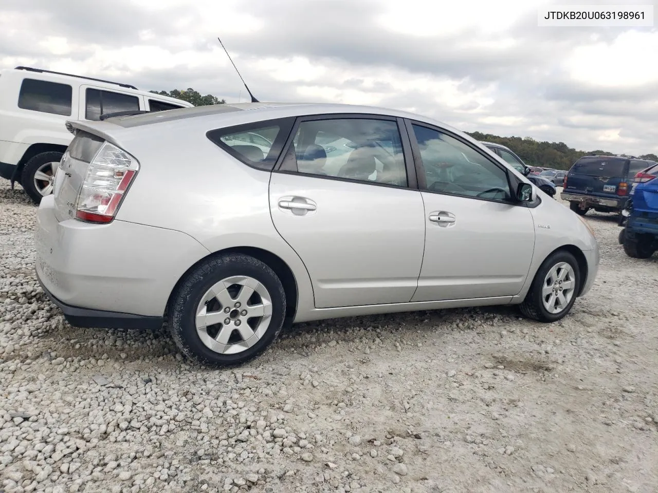 2006 Toyota Prius VIN: JTDKB20U063198961 Lot: 80371514