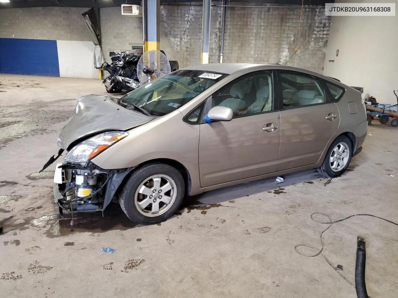 2006 Toyota Prius VIN: JTDKB20U963168308 Lot: 80645784