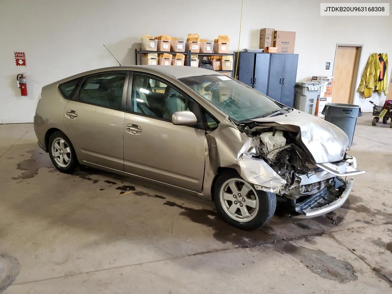 2006 Toyota Prius VIN: JTDKB20U963168308 Lot: 80645784