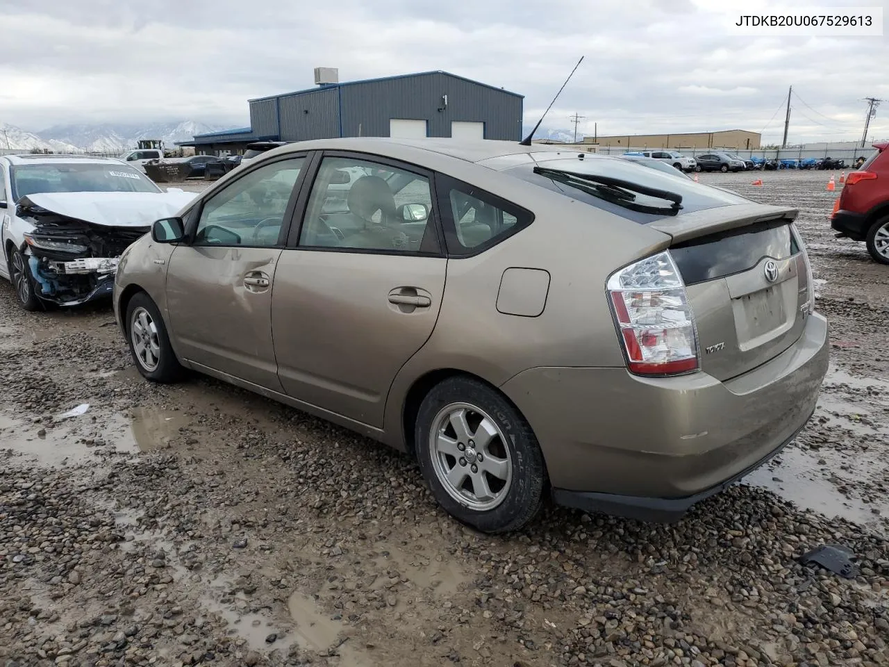 2006 Toyota Prius VIN: JTDKB20U067529613 Lot: 80695594