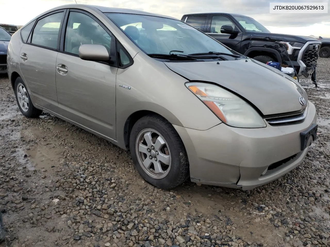 2006 Toyota Prius VIN: JTDKB20U067529613 Lot: 80695594