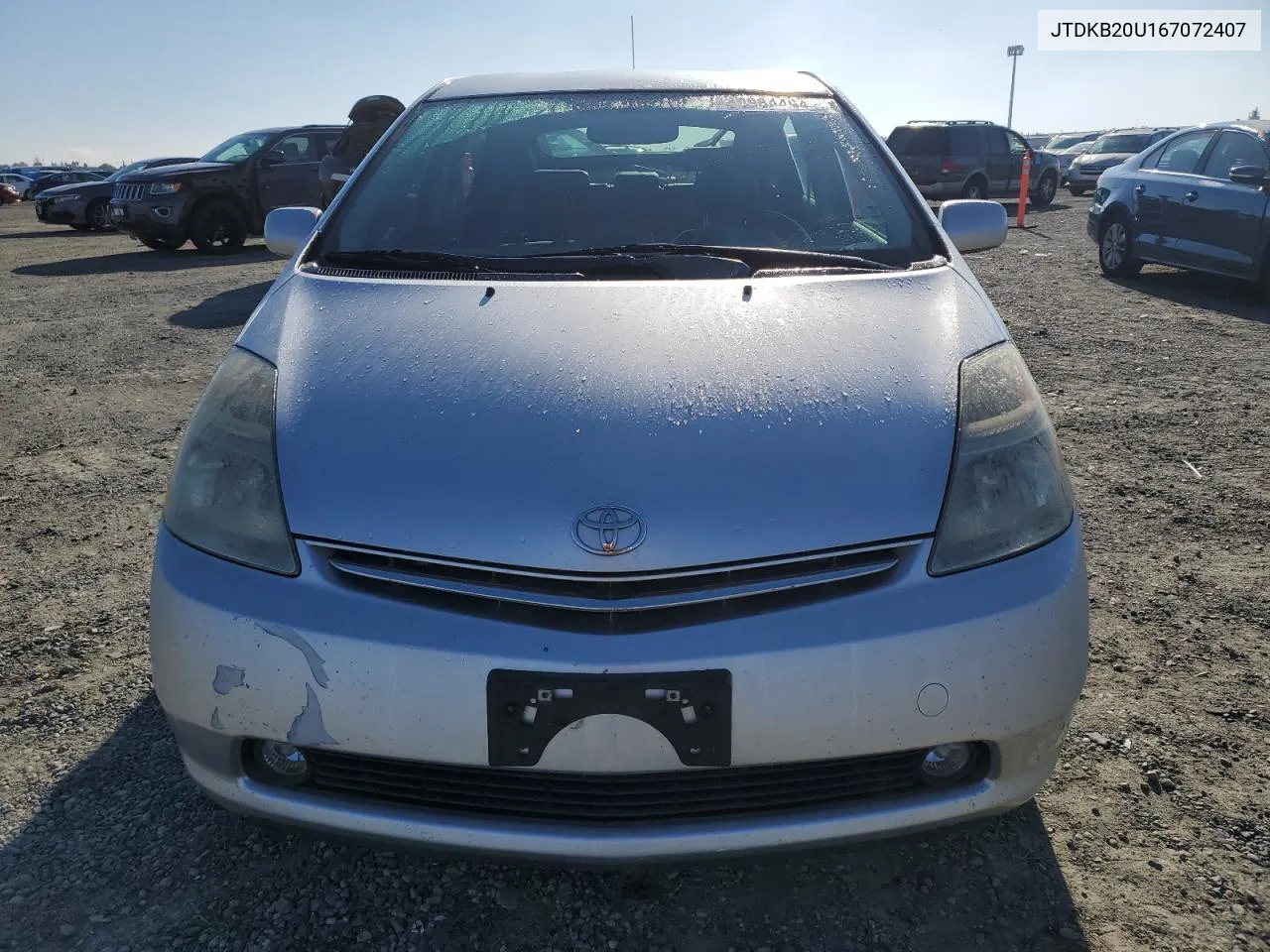 2006 Toyota Prius VIN: JTDKB20U167072407 Lot: 80984494