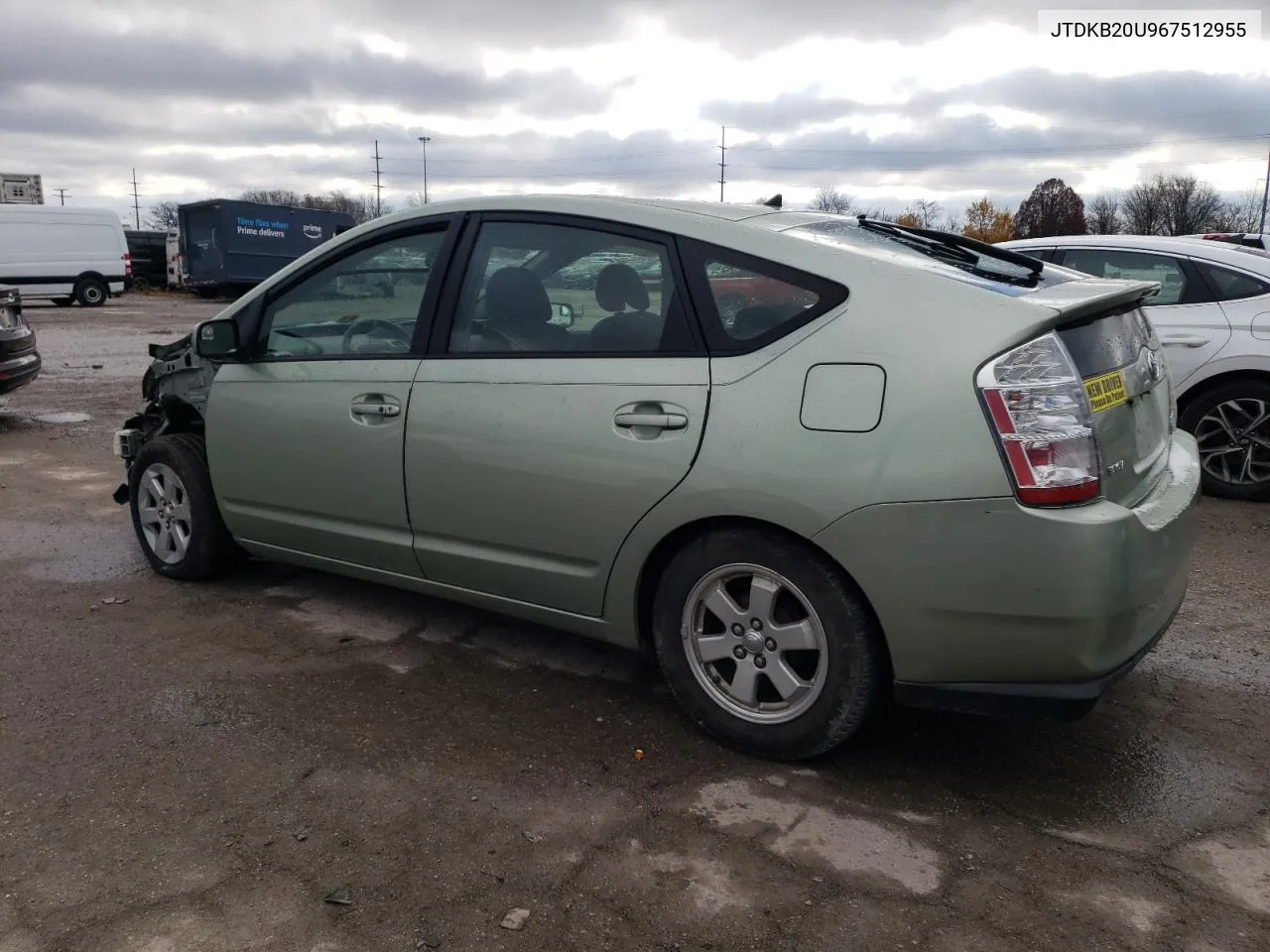 2006 Toyota Prius VIN: JTDKB20U967512955 Lot: 81629084