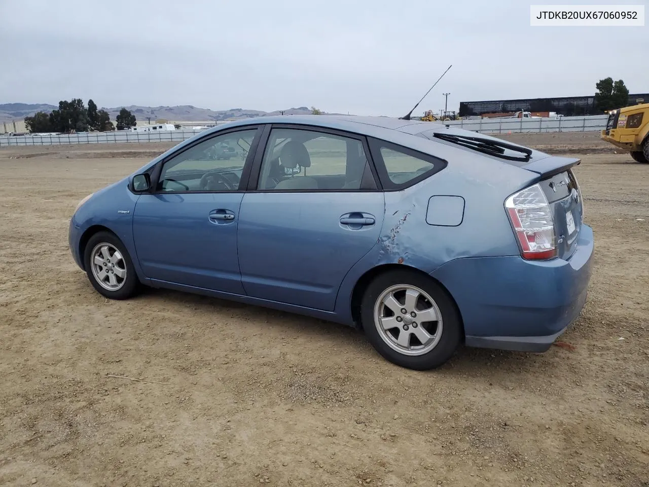 2006 Toyota Prius VIN: JTDKB20UX67060952 Lot: 81790514