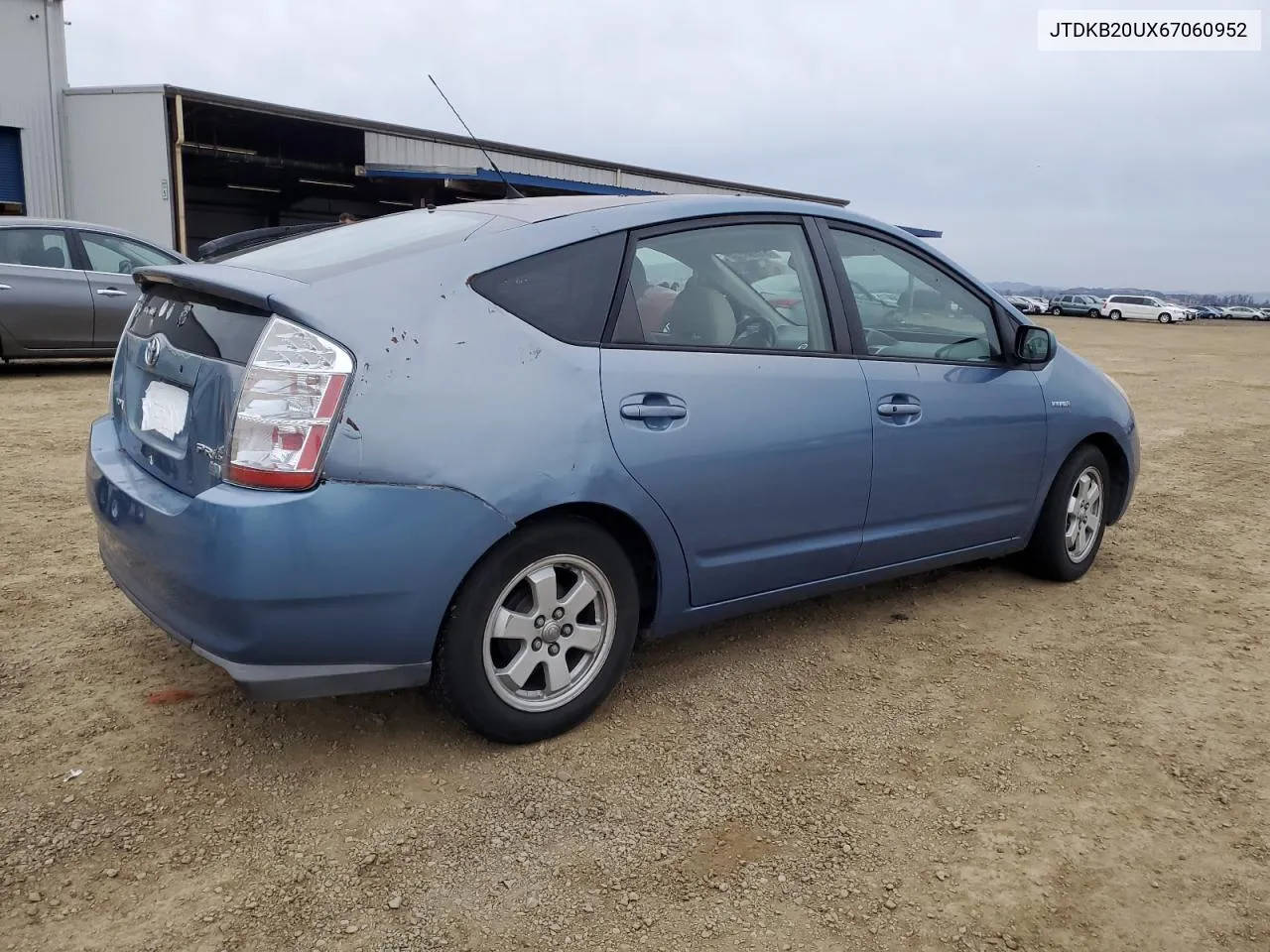 2006 Toyota Prius VIN: JTDKB20UX67060952 Lot: 81790514