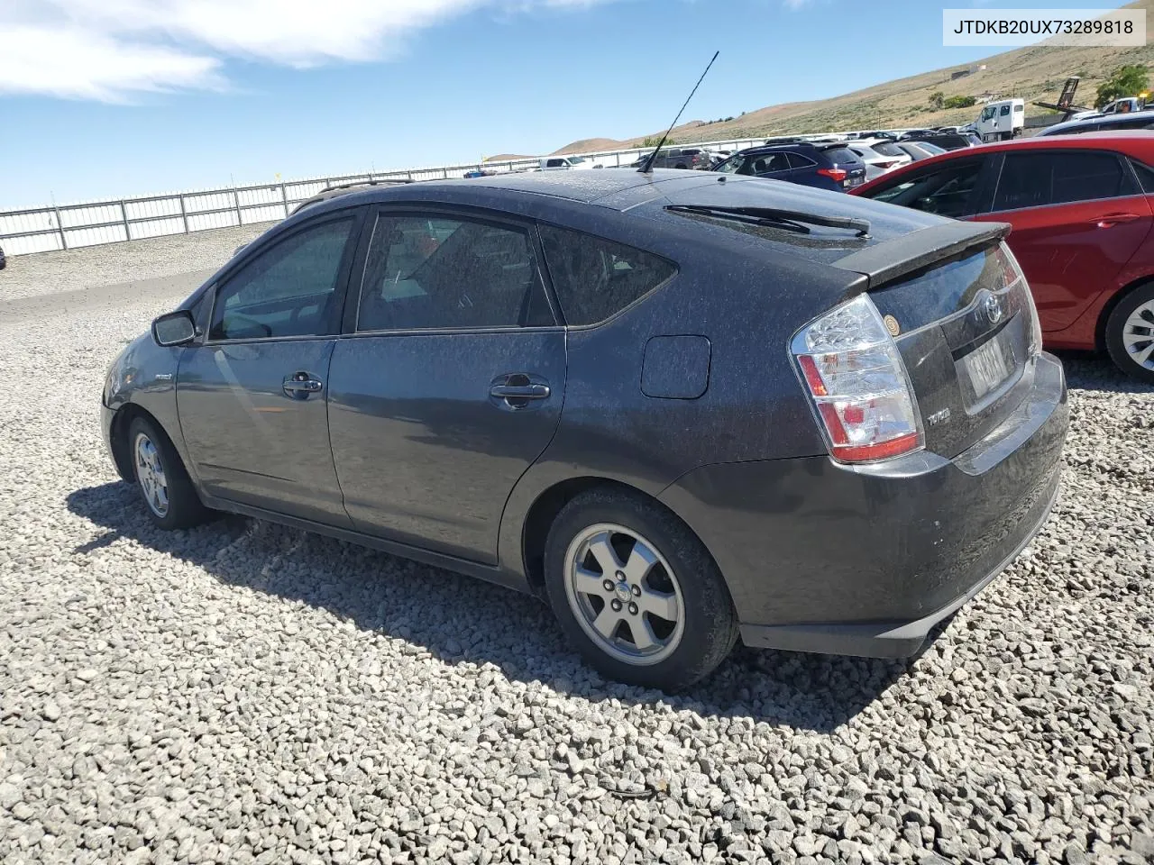 2007 Toyota Prius VIN: JTDKB20UX73289818 Lot: 58990574