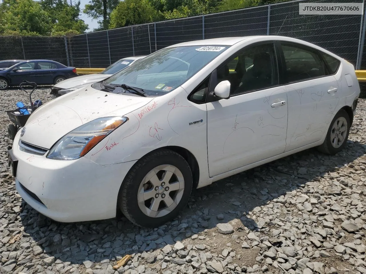 JTDKB20U477670606 2007 Toyota Prius