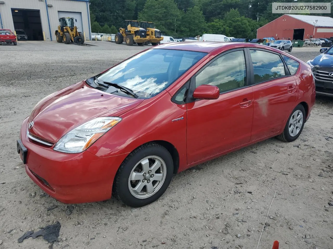 2007 Toyota Prius VIN: JTDKB20U277582900 Lot: 60473934