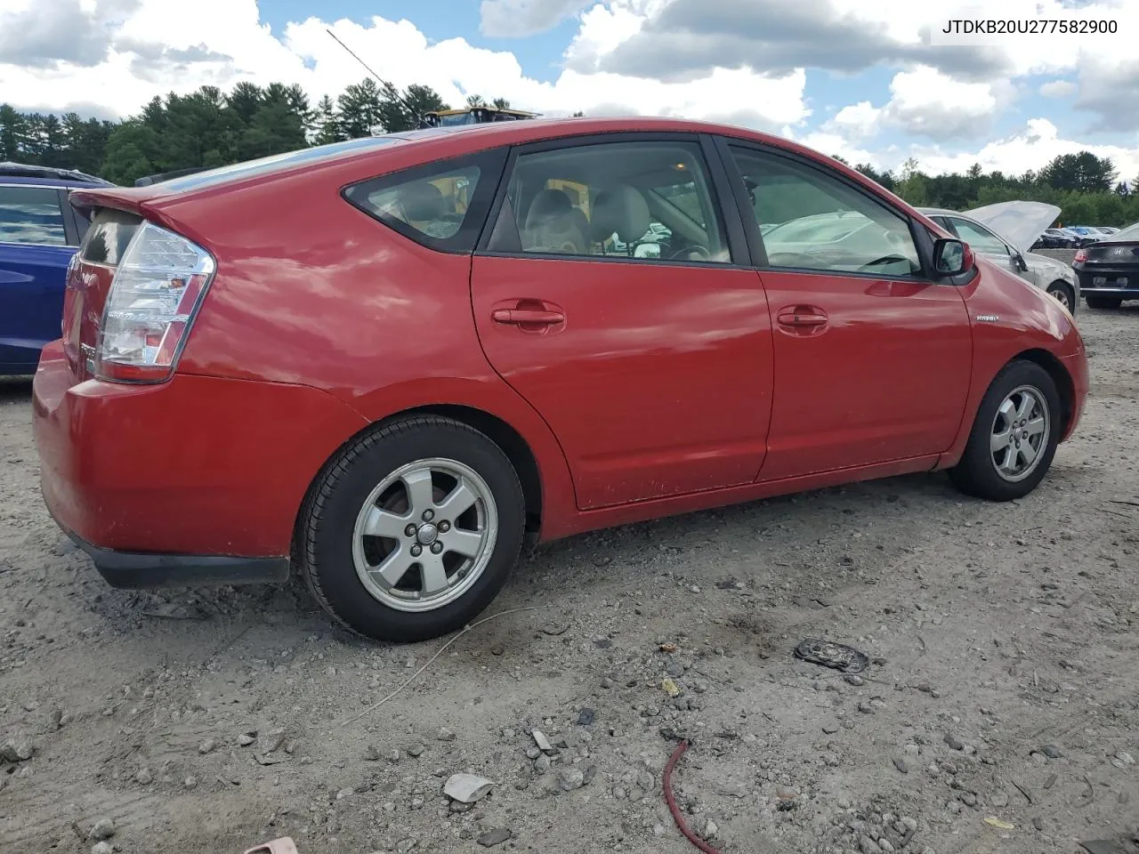 2007 Toyota Prius VIN: JTDKB20U277582900 Lot: 60473934