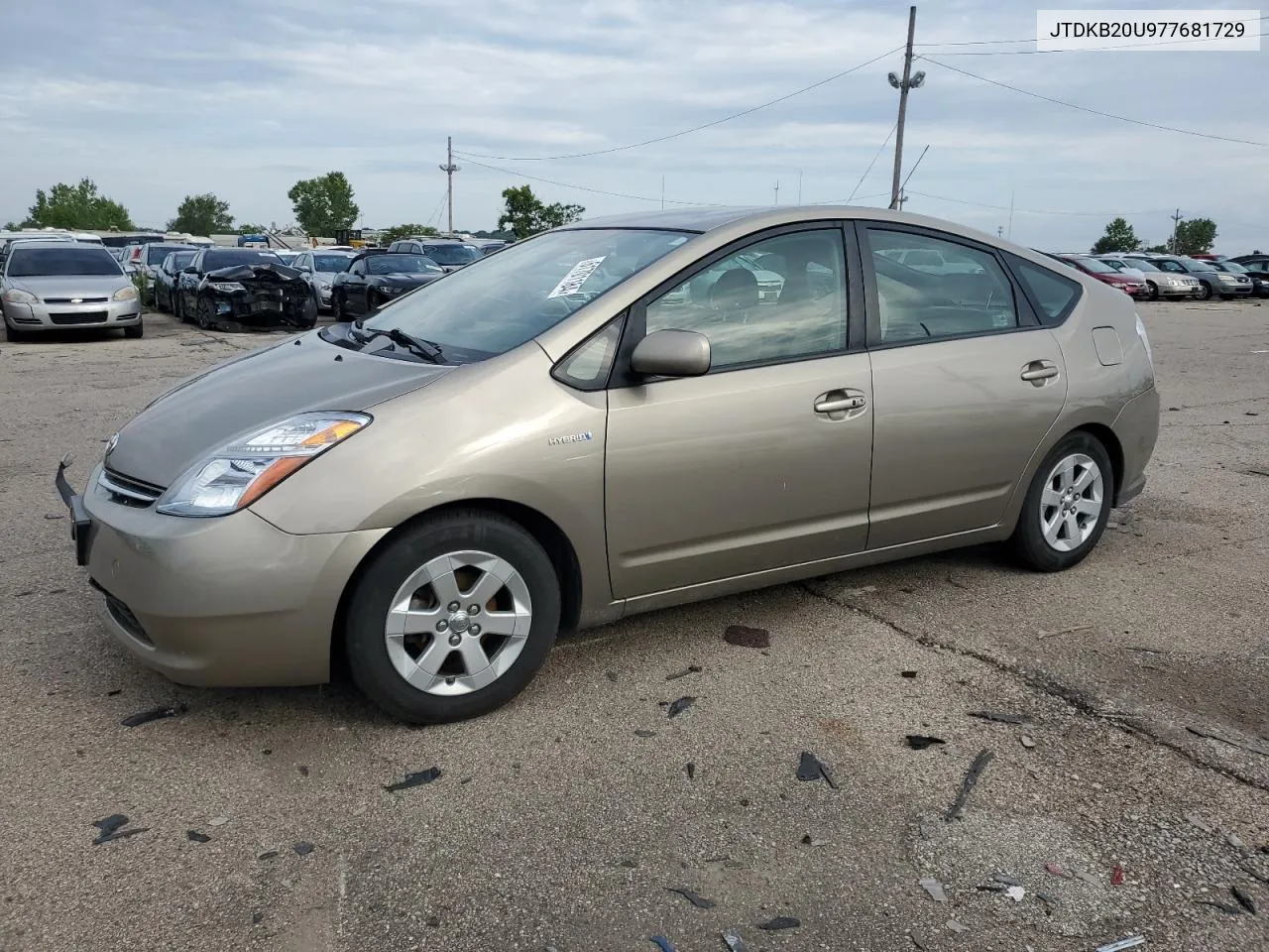 JTDKB20U977681729 2007 Toyota Prius