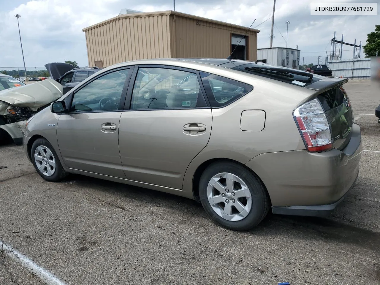 2007 Toyota Prius VIN: JTDKB20U977681729 Lot: 61701184