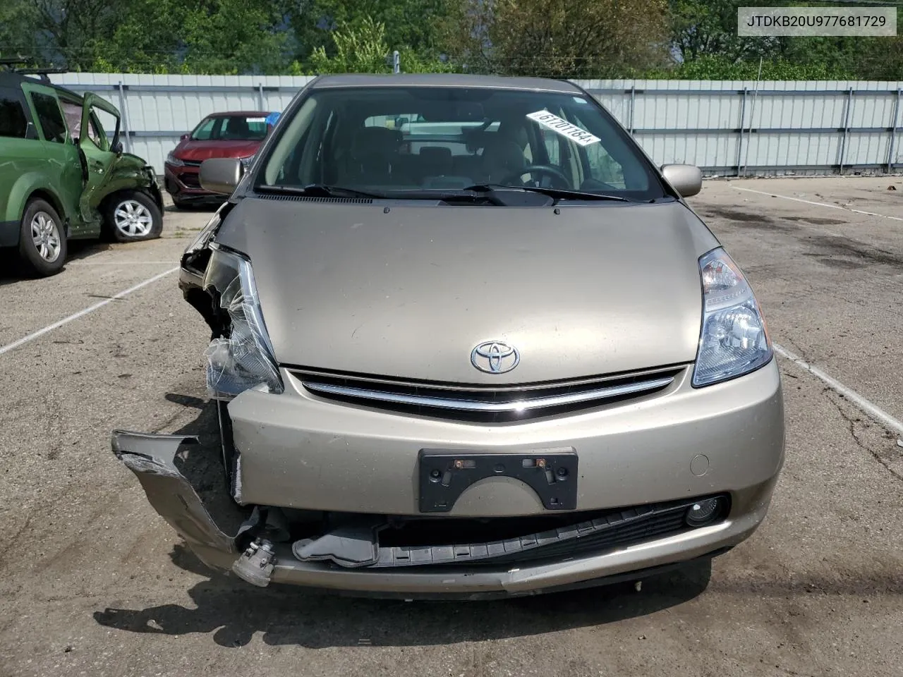 JTDKB20U977681729 2007 Toyota Prius