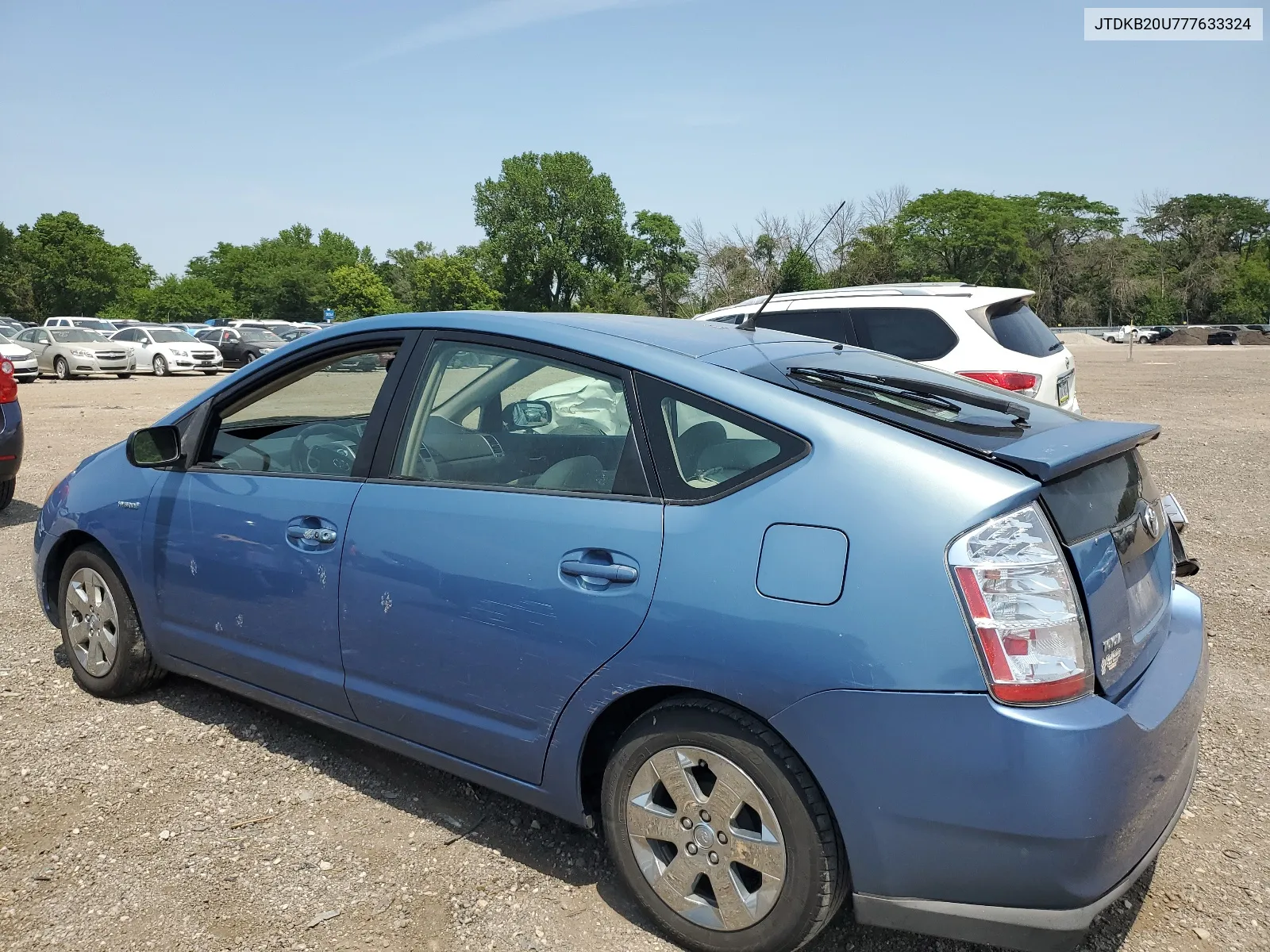 2007 Toyota Prius VIN: JTDKB20U777633324 Lot: 62071004