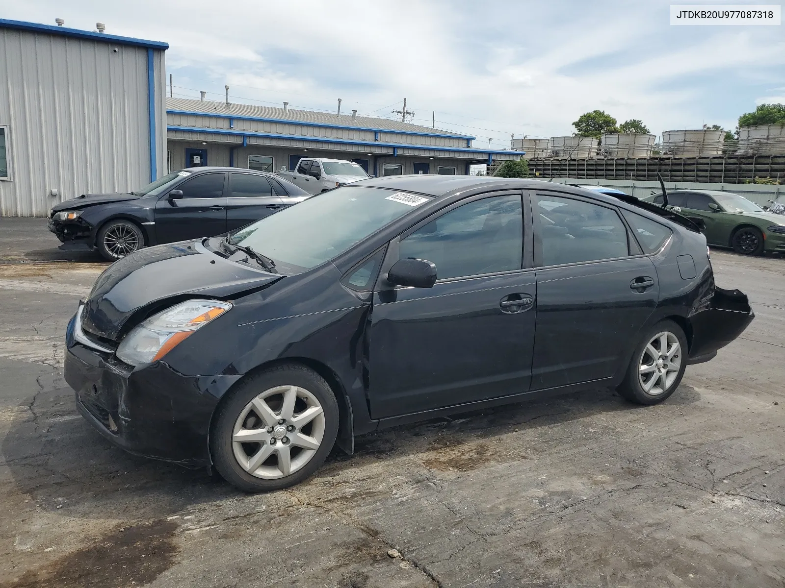 2007 Toyota Prius VIN: JTDKB20U977087318 Lot: 62255804