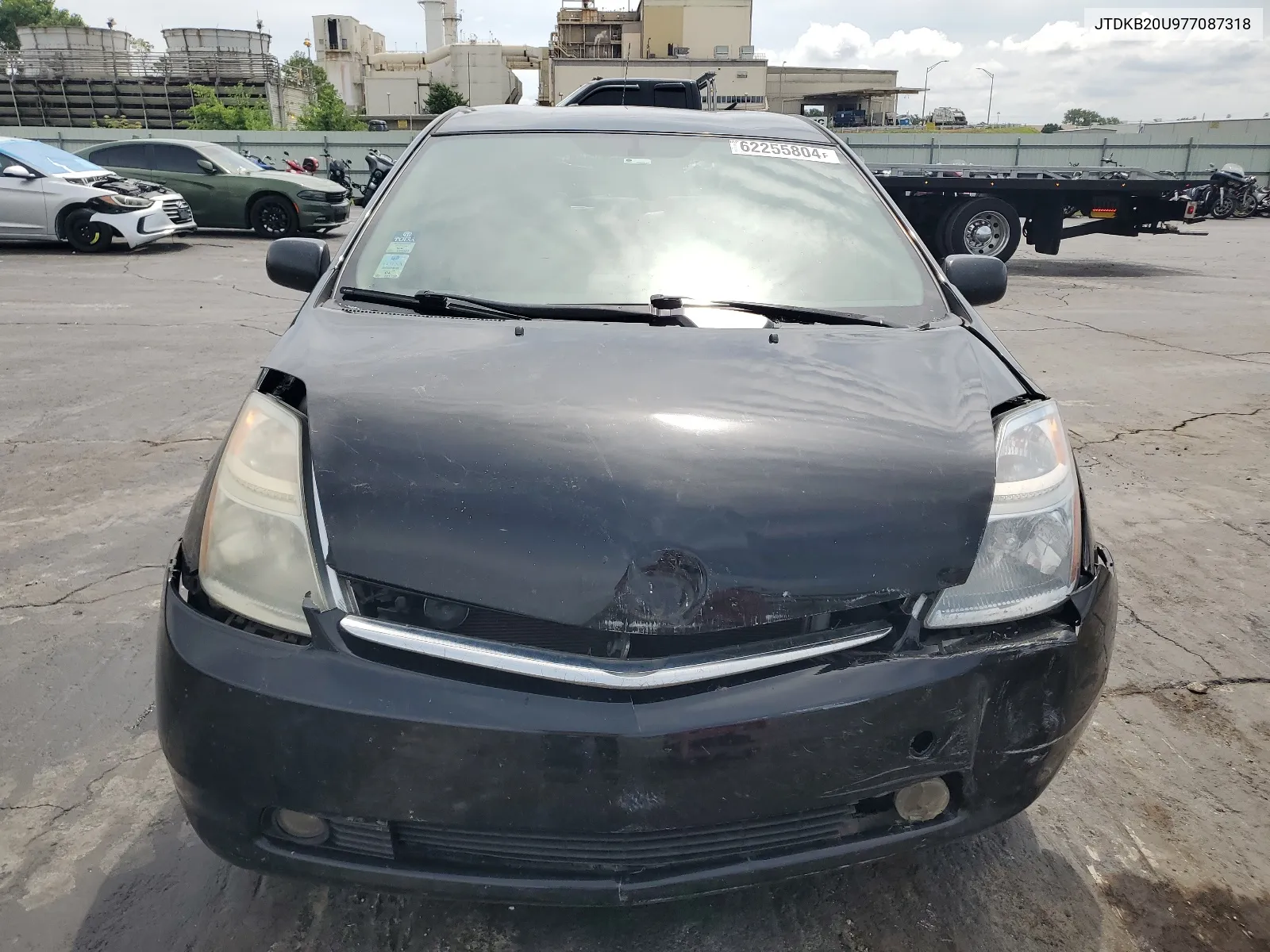 2007 Toyota Prius VIN: JTDKB20U977087318 Lot: 62255804