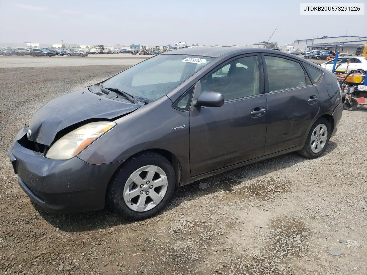 2007 Toyota Prius VIN: JTDKB20U673291226 Lot: 62324244