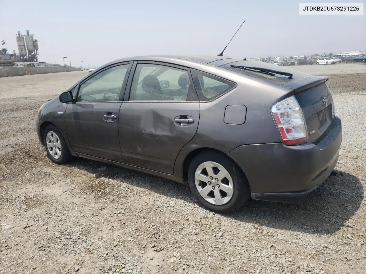 2007 Toyota Prius VIN: JTDKB20U673291226 Lot: 62324244