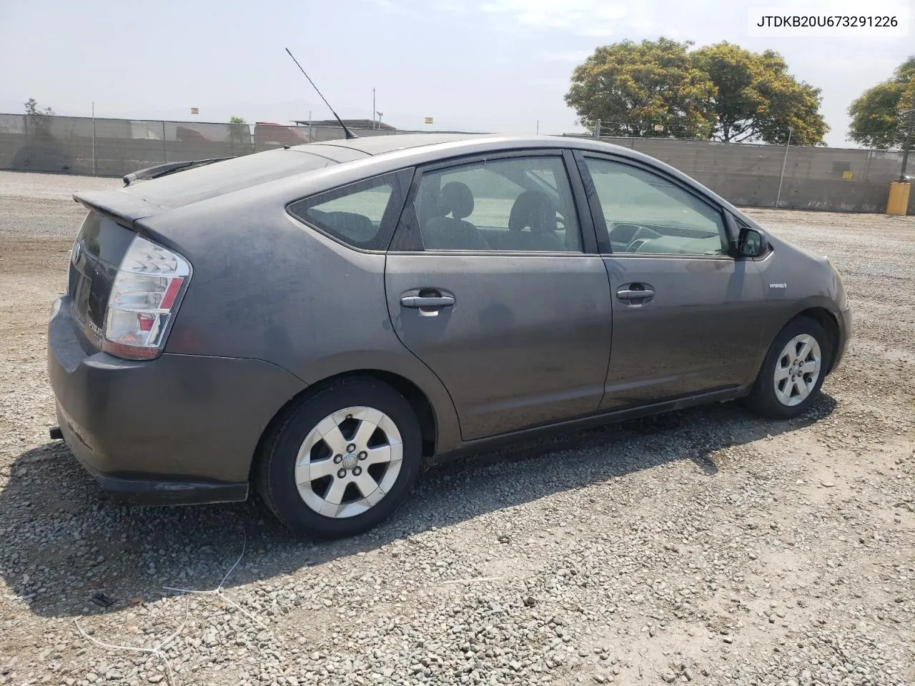 2007 Toyota Prius VIN: JTDKB20U673291226 Lot: 62324244