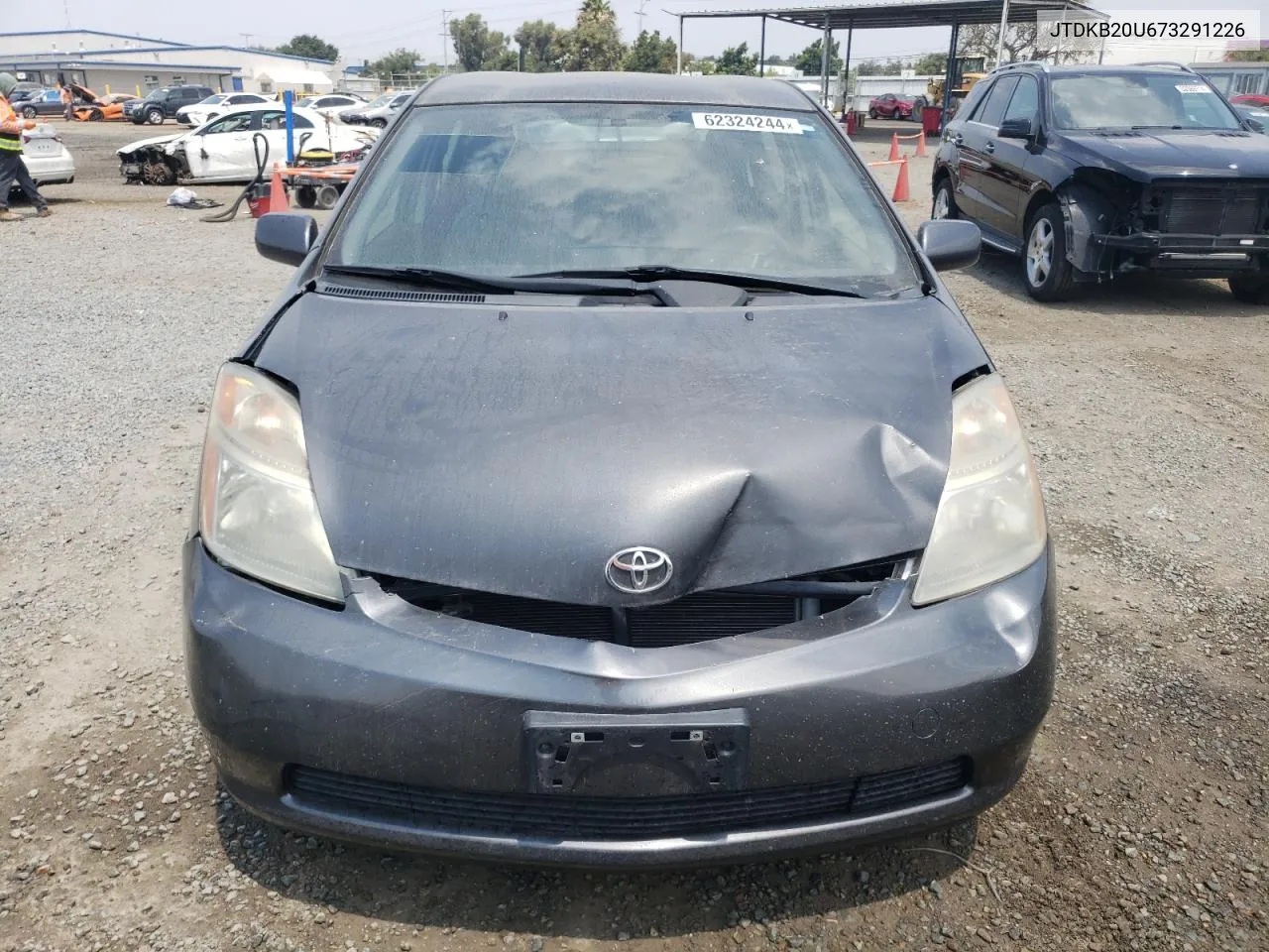 2007 Toyota Prius VIN: JTDKB20U673291226 Lot: 62324244