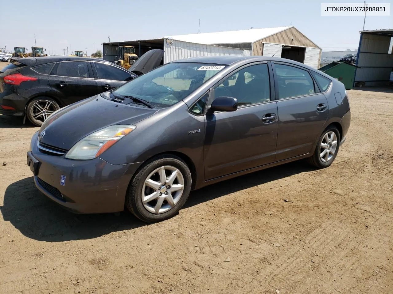 2007 Toyota Prius VIN: JTDKB20UX73208851 Lot: 62483214