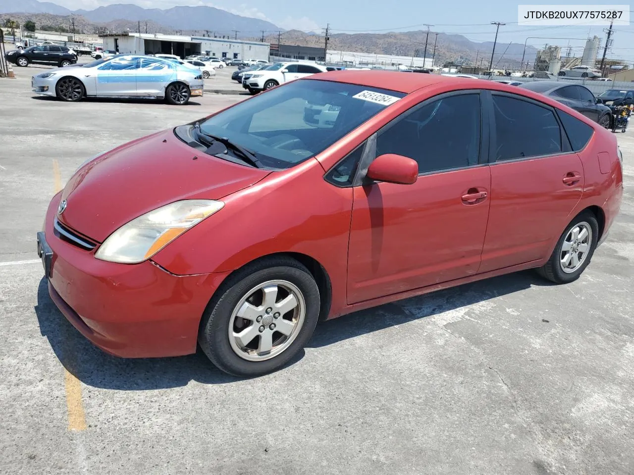 2007 Toyota Prius VIN: JTDKB20UX77575287 Lot: 64513264