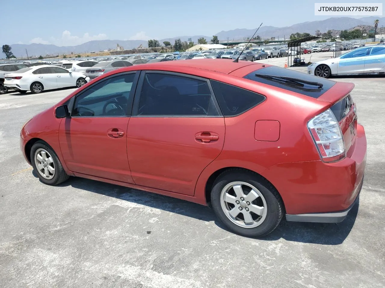 2007 Toyota Prius VIN: JTDKB20UX77575287 Lot: 64513264