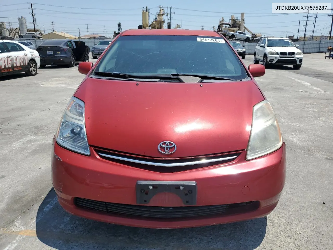 2007 Toyota Prius VIN: JTDKB20UX77575287 Lot: 64513264